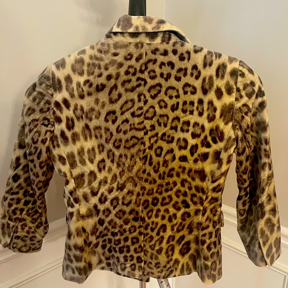 Talbots Leopard Print Jacket With 3/4 Sleeves. - image 4